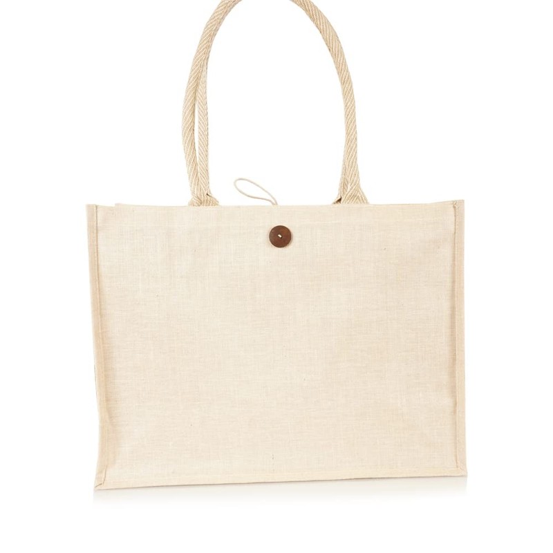 Jute statt Plastik Original Juco Bag JC7228L, natural