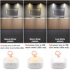 LUXSWAY Puck Lights Battery Operated, Dimmable Closet Lights, Push Lights,
