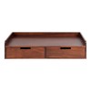 Kate and Laurel Kitt Modern Floating Shelf with Drawers, 28