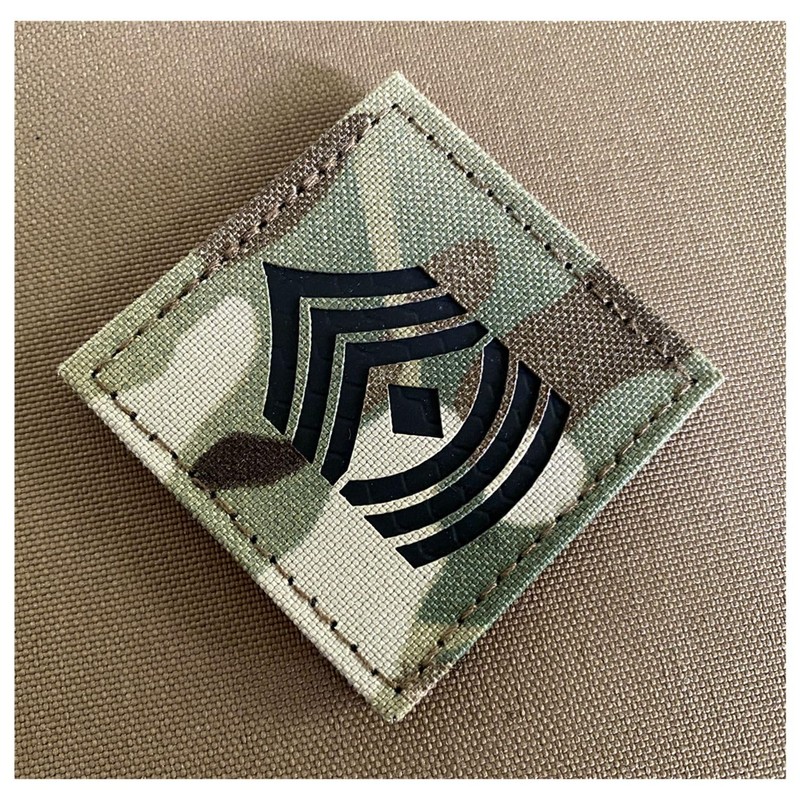 2” x 2” MC IR US Army Rank IR Flag