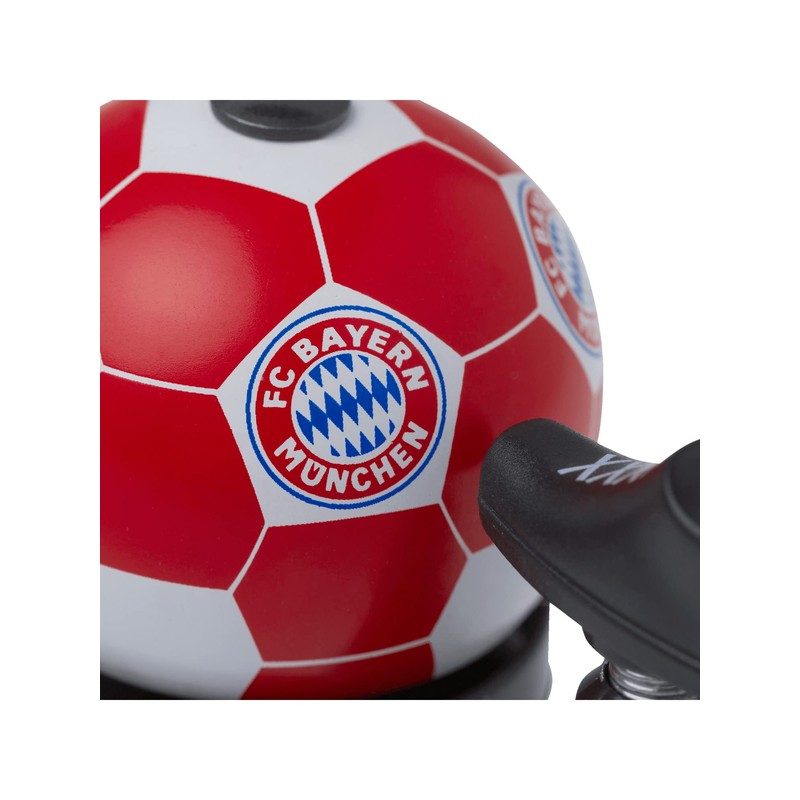 FC Bayern München Children's Bicycle Bell, Red/White