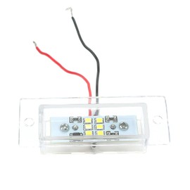 KUAFU Universal License Plate LED Light For Roll Pan Bumper New