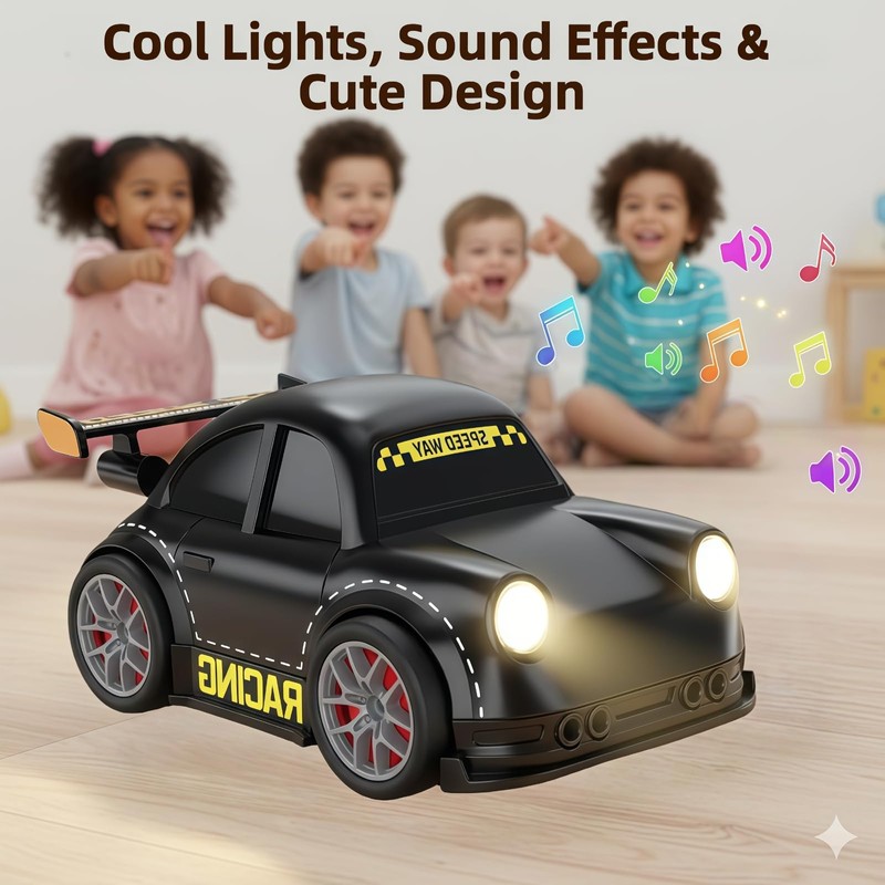 PanniOhye 3-in-1 Smart RC Car with Follow & Escape Modes,