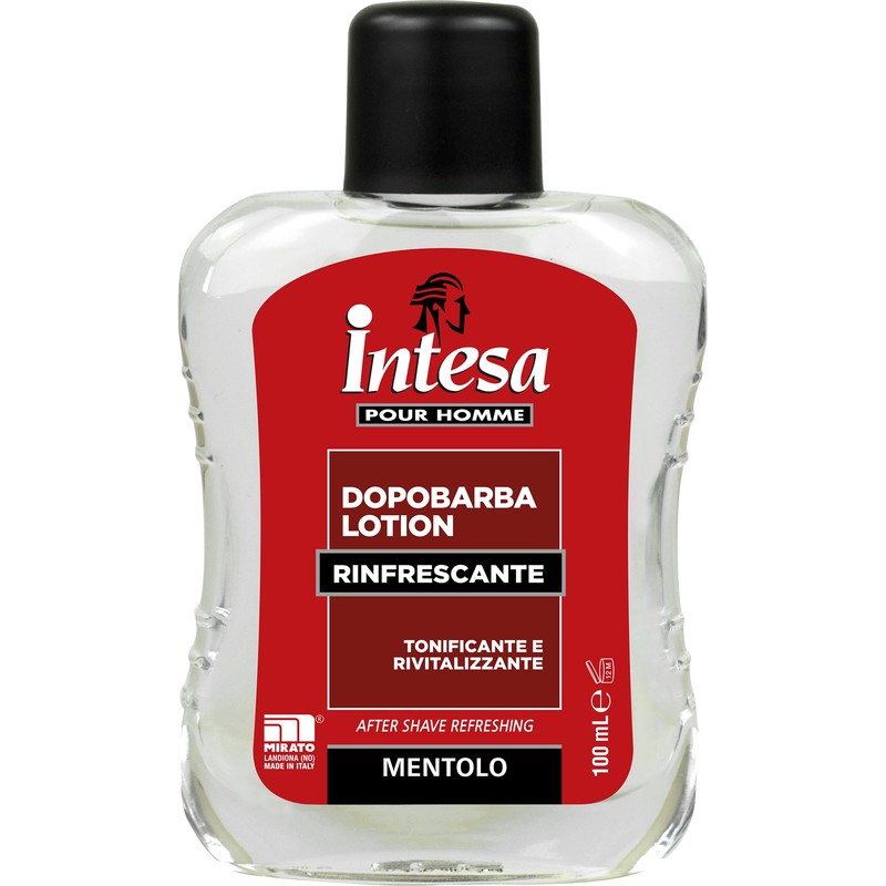 INTESA POUR HOMME | Dopobarba Rinfrescante, Tonificante 100 mL