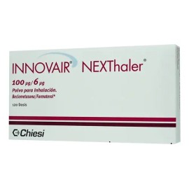 Innovair Nexthaler Polvo 100 Mcg/6 Mcg, 1 Inhalador 120 Dosis