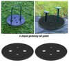eMagTech Pack of 100 Peg Protective Cap Replacement Washer Plastic
