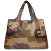 allydrew Large Foldable Tote Nylon Reusable Grocery Bag, Camo