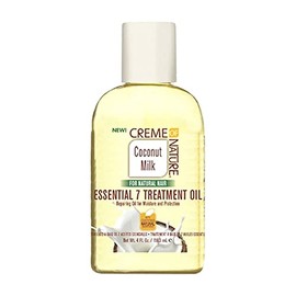 Creme of Nature Creme Of Nature Coconut Milk Essential 7 Treatment Oil 4 Ounce (118ml) (3 Pack)