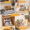 RCHYFEED Spice Rack Organizer for Cabinet, 4 Tier Spice Organization