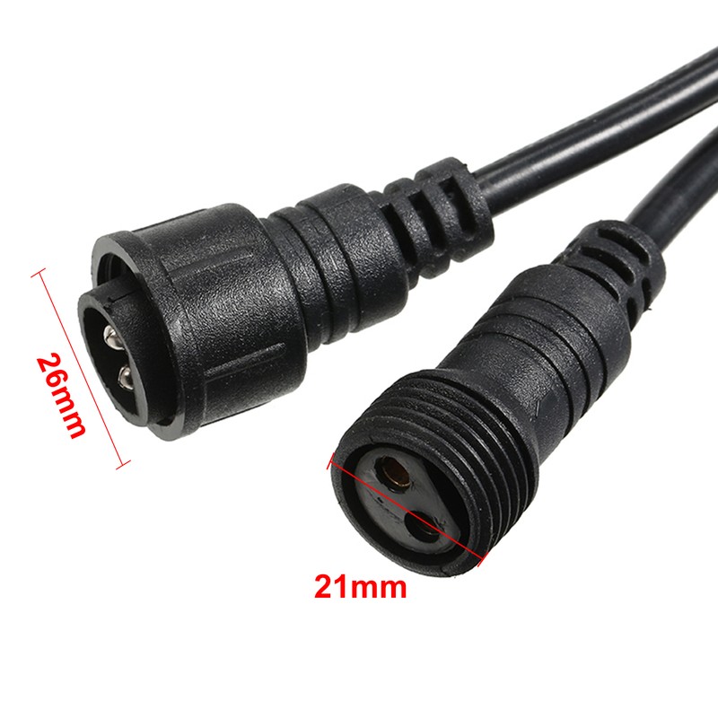 [通拓商品]Tomshine Extension Cable Cord Wire 3Meters/ 9.8Feet IP65 Water Resistance