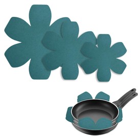 Set of 3 Pan Protectors, Pan Protector, Stacking Protection, Pan Protector, Felt Pot Separator, Pot Trivet Heat Resistant 15/20/26 cm