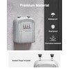 Puroma Key Lock Box, Portable Combination Lockbox Wall-Mounted Key Storage