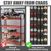 Windyun 40 Over the Door Shoe Organizer Large Breathable Mesh