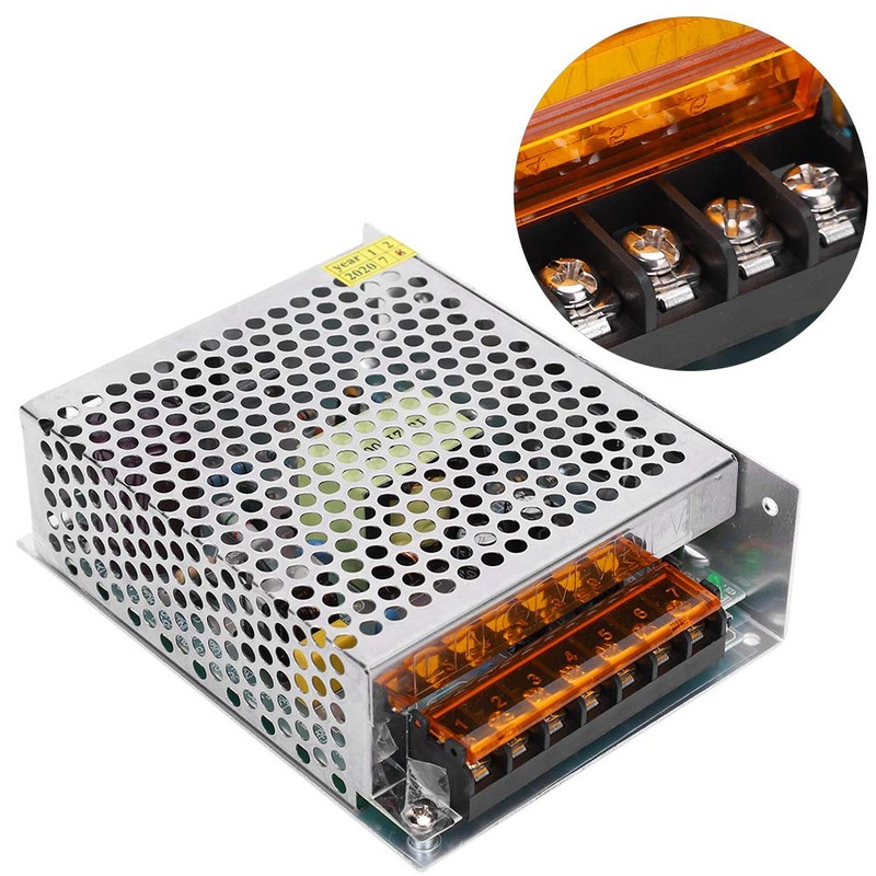 DC12V Aluminum Alloy Switch Power Supply Driver Adapter LED Screen