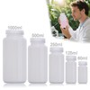 DKBT Pack of 4 Wide Mouth Plastic Bottles, 125 ml,