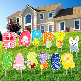 Happy Easter Yard Banner