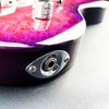 OVSAL 1/4" Guitar Output Jack Socket, Steel Input Jack（Chrome）