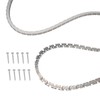 Shine Decor 16.4ft/5Meter 3D Bend Flexible Profile, Aluminum Channel for