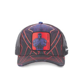 Capslab Men's Cap with a Visor, Black, One Size, black