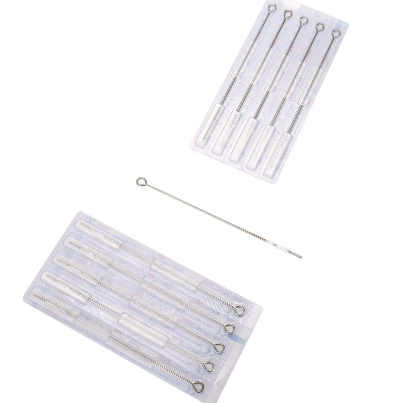 Needles 5RL,50pcs Disposable Sterilized Bugpin Needles Premium Quality Needle Liners