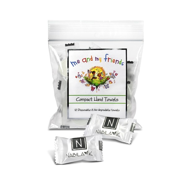 N Nabila K Compact Hand Towels for Kids (Pack of