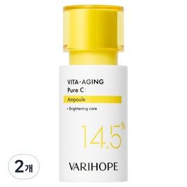 BerryHop Vita Aging Pure C Ampoule, 2, 20ml / 베리홉 비타에이징 퓨어씨 앰플, 2개, 20ml