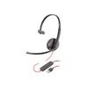 Plantronics Blackwire C3210 Mono USB Headset - Black