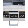 DotLine Boat Aluminum 3 Step Ladder – Folding Gunwale Hook