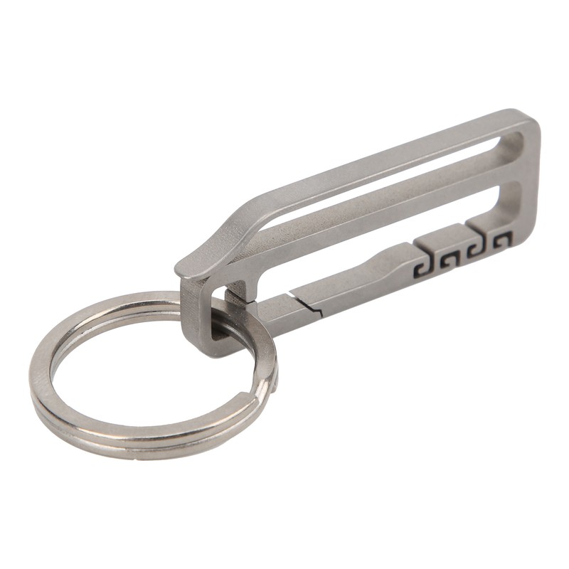 Titanium Alloy Belt Hang Buckle Durable Key Chain Waist Hanging