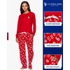 U.S. Polo Assn. Womens Pajama Sets, Plush Pajama Sets for
