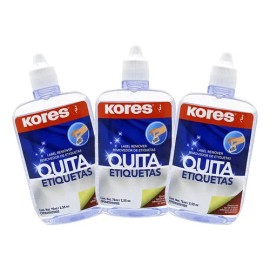 Quita Etiquetas Kores Care 75ml X3 Pzas                                                                                                               