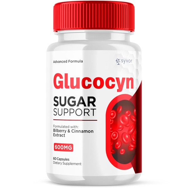 Glucocyn Capsules - Glucocyn Glycogen Support Advanced Vitamin Supplement Pills