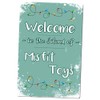 Welcome to the Island of Misfit Toys Sign Metal Print