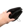DFVmobile - Multi-purpose belt case with 2 compartments zip for