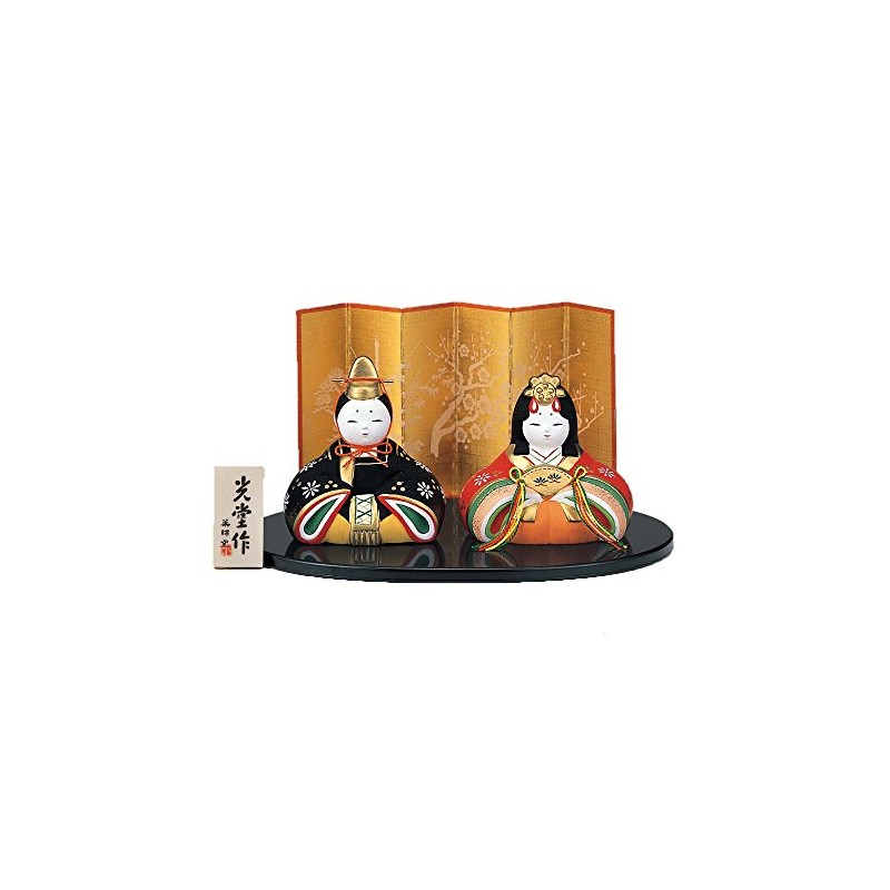 Yakushi Kiln Peach Festival Hina Doll Nishiki Flower Miyabi Hina