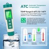 RAINLEOTI PH and TDS Meter, 5-in-1 Digital pH Tester for