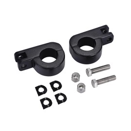 32mm 1 1/4" Highway Engine Guard Bar Highway Footpegs Mount Kit Fits For Harley Touring Road Electra Street Glide Road King Dyna Sportster (Sand Black)