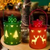 Christmas Lantern, Pack of 2 Christmas Decoration Lantern, Christmas Lantern