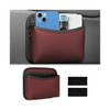 Adunsiaoto Car Side Storage Box, Universal Car Side Pockets Organiser,