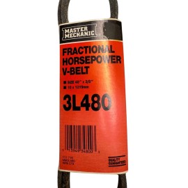 Master Mechanic 3L480 Fractional Horsepower V-Belt 48" x 3/8", 10mm x 1219mm