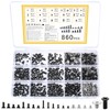 wugongshan 860 Pieces M2 M2.5 M3 Screws Set, Small Screws