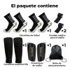 Jasu Calceta Antiderrapantesy Medias Recortadas Para Futbol Negro L