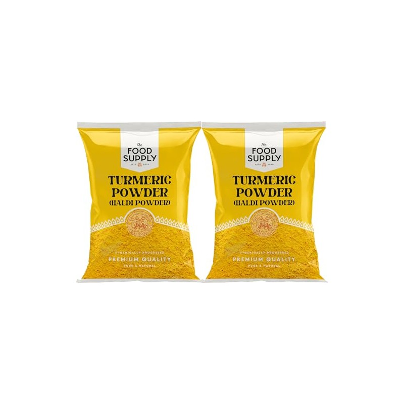 Turmeric Powder 2x100g, Haldi Powder- Finest Premium Quality | 100%