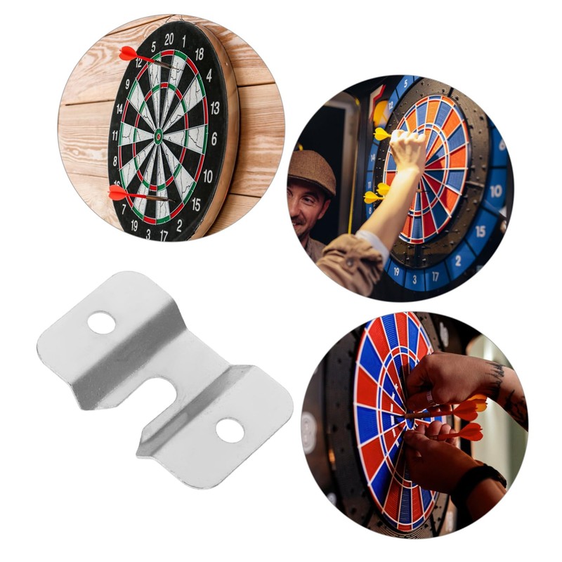 Operitacx Dartboard Hardware Kit Wall Mount Bracket Screws Hooks Brackets