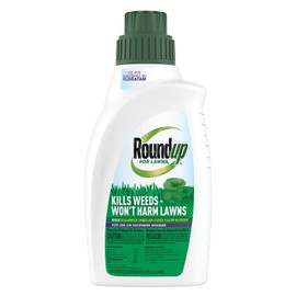 Roundup for Lawns₅ Concentrate for Use on Southern Grasses, Kills Dandelion, Clover, and More, 32 fl. oz.