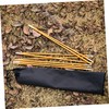 OSOLADY 5pcs Tent Pole Bag Handheld Fishing Rods Bag Practical