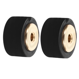 jojofuny 2pcs Pinch Roller Replacement for Cassette Tape and Audio Video Devices Material Easy Installation Compatible Recorders and Players