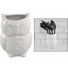 Home - X CERAMIC OWL UTENSIL HOLDER KITCHEN ORGANIZER, UTENSIL