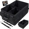 GORILLA GRIP Large Capacity Sturdy Trunk Storage Organizer, Slip and