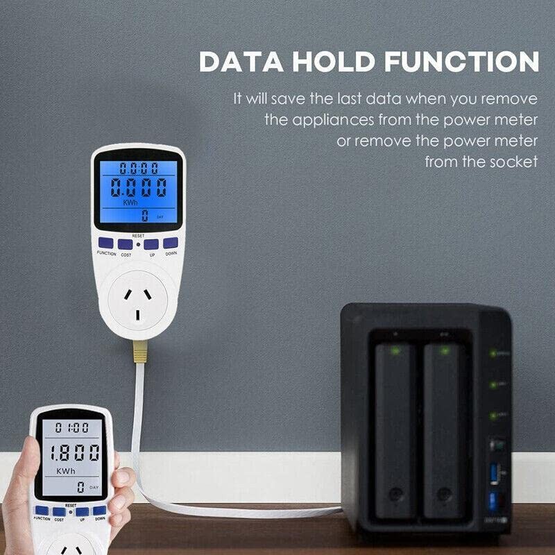 AIMALL Power Meter Energy Consumption Watt Meter Electricity Monitor Equipment